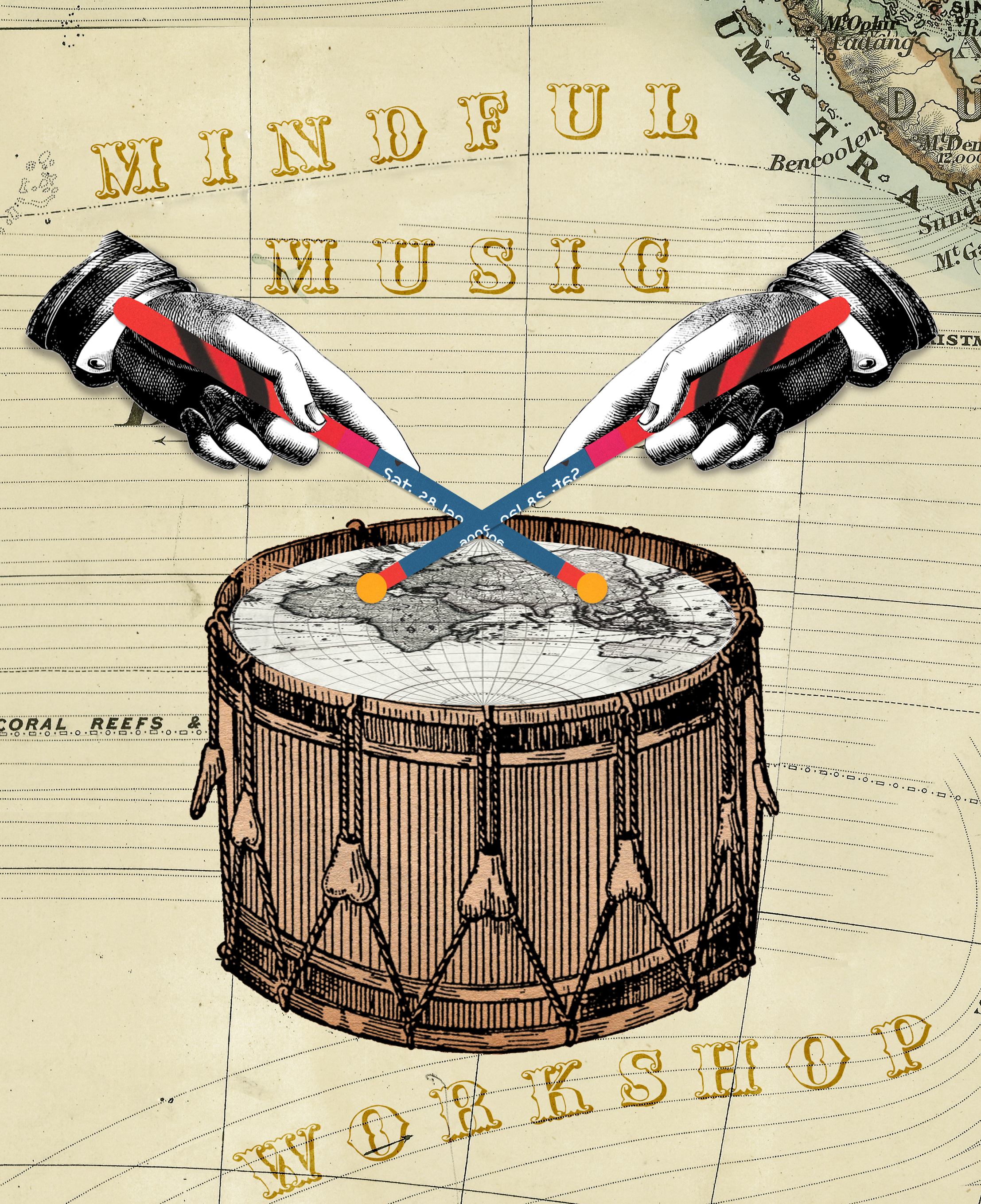 mindful music, paolo fiorentini, illustration, editorial